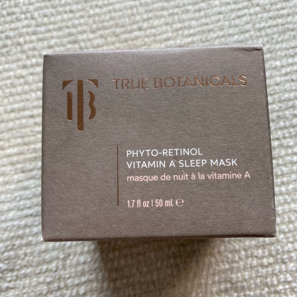 True botanicals Photo-retinol vitamin a sleep mask